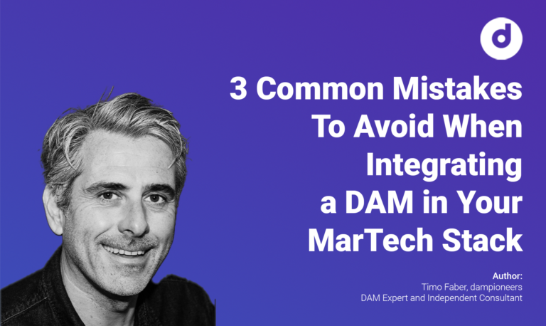 Integrating DAM in Martech