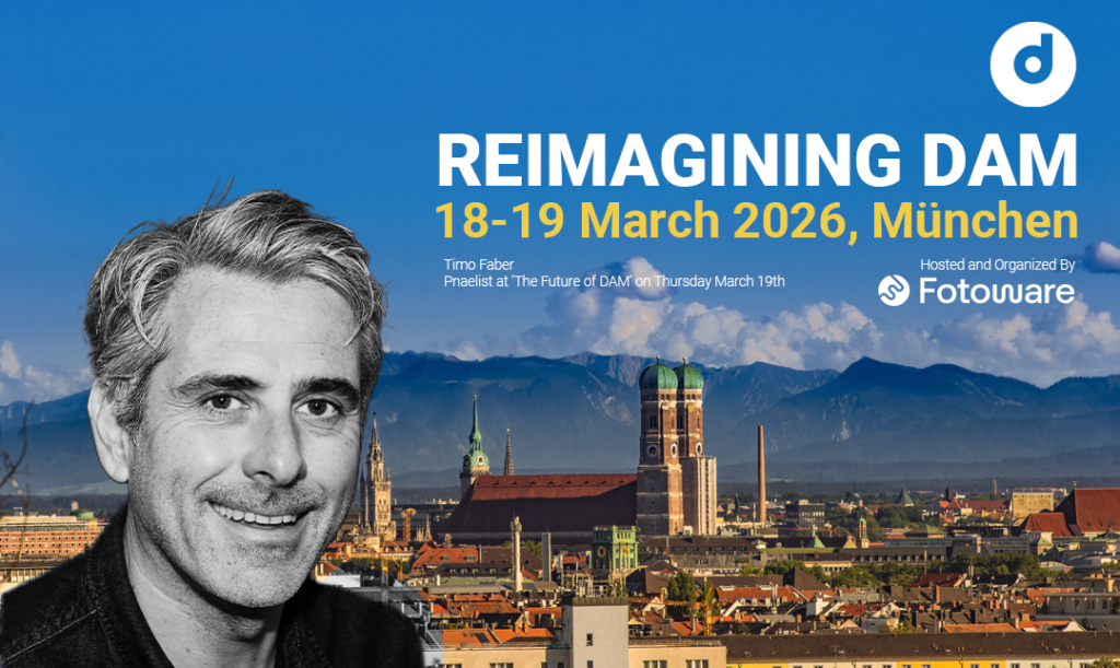 Timo faber, panelist at Reimagining DAM Event by Fotoware